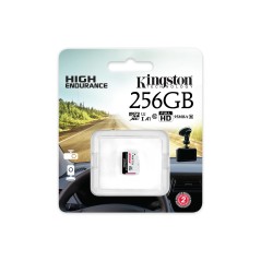 "Kingston High Endurance 256GB microSDXC UHS-I U1 Memory Card - Reliable 95MB/s Performance for Your Devices"